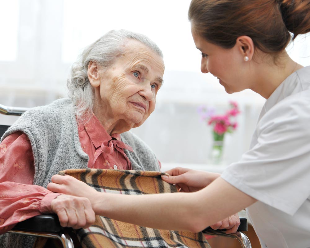 Alhambra hospice patient and caretaker