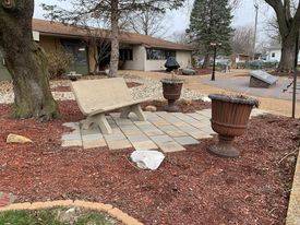 An exterior shot of the Alhambra Rehab and Healthcare facility